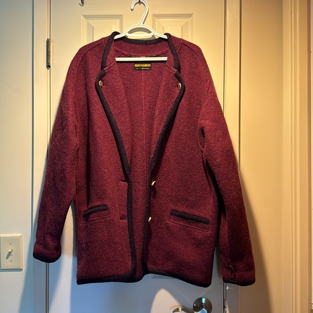 Geiger Wool Cardigan